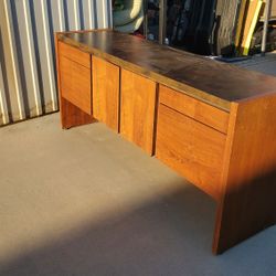 Kimball Office Mid-Century Modern Walnut Credenza
