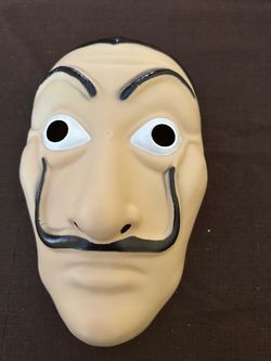 Salvador Dali mask money heist