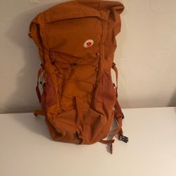 Title: 🎒 Fjällräven Ulvö Rolltop Backpack – Rust Orange (Excellent Condition!)