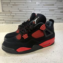 Size 12 Jordan 4 Red Thunder