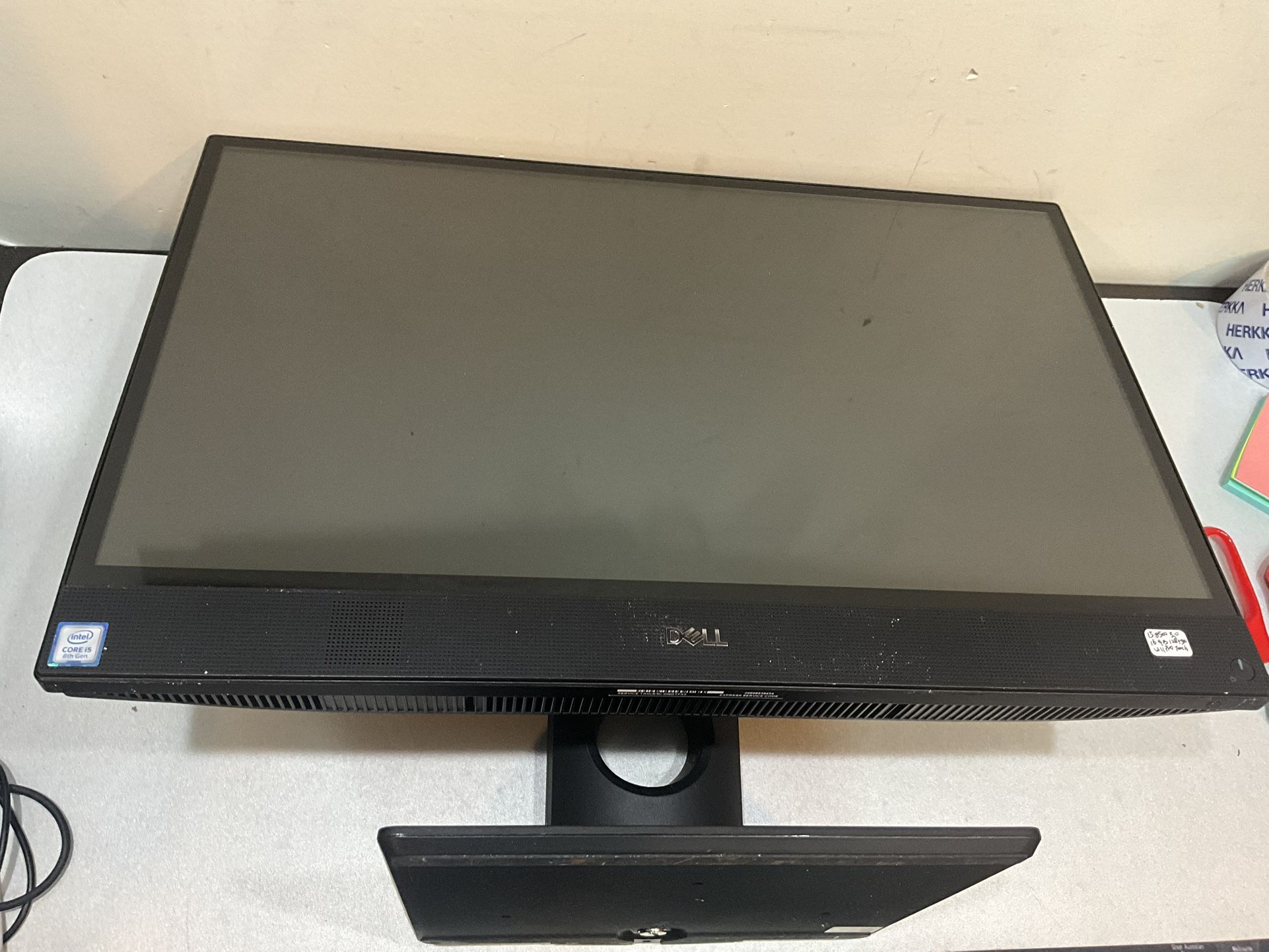 dell optiplex 5260 aio i5 (contact info removed) 16gb 128ssd+500gb hdd window 11 pro touchscreen. Keyboard mouse included