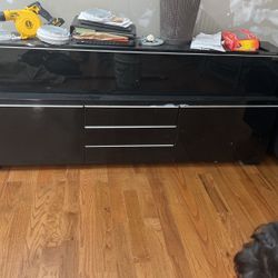 IKEA Black Tv Wall Or Floor Mount 