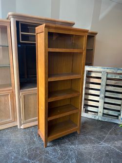 Mission Style Oak Bookcase