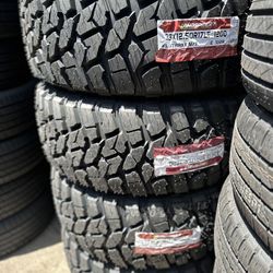 33x12.50R17 Landspider Mt Set Of 4 New Tires!!