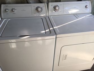 WHIRLPOOL WASHER AND DRYER WORKS PERFECT