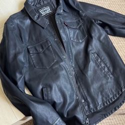 Men’s Levi’s Faux Leather Jacket