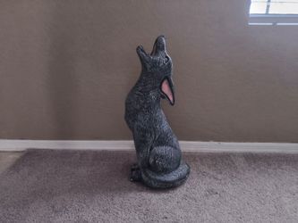 Floor Standing Coyote Decor