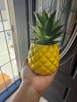 Artificial succulent pineapple decor plant