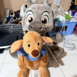 Frozen Sven And Roo Winnie The Pooh Disney Plush 
