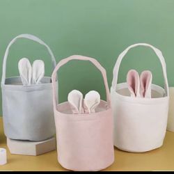 Easter Day Decoration Cartoon Bunny Ears Basket