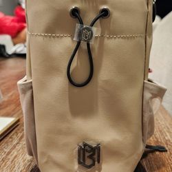 Cream Magnetic Gym Bag 