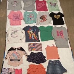 24pcs Girl Size 6 Toddlers Clothes 