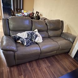 Ashley Furniture Sofa  With Power Recliners