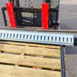 trailer Horizontal E Track - Galvanized Steel - 2,000 lbs - 5'