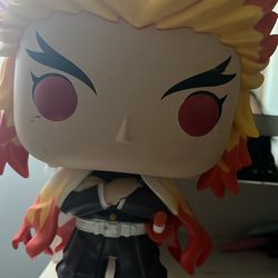 Giant Kyojuro Rengoku 10 inch anime demon slayer Funko pop jumbo mega