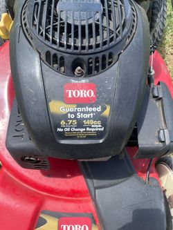 Toro Self propelled lawn mower