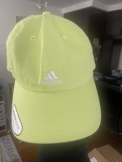 Adidas Lime Green Baseball Hat • New