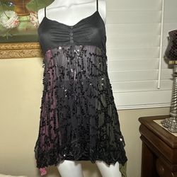 Vintage Y2K Wet Seal Fairy Grunge Mesh Cami Size M