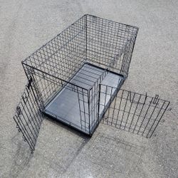 Large Folding Animal Carrier (like new!)