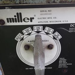 Miller big 20 welder/ generator in rough shape, never heard it run.