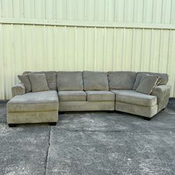Large Sectional Couch With Cuddler
