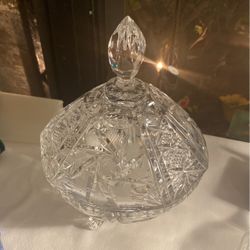 Authentic Crystal Candy Jar