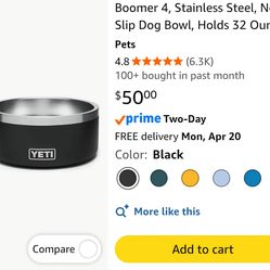 Yeti Dog Bowls