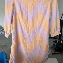Pastel/Neon Tobi Dress-Women’s Long Sleeve Size-Small