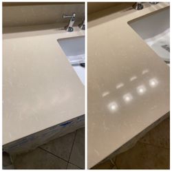 Countertop marble granite quarts polisher cleaner 