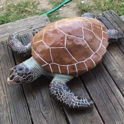 💥Brand New Solid Stone Sea Turtle 