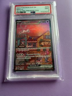 PSA 9 Mew ex #053 Pokemon SVP 151 Ultra-Premium