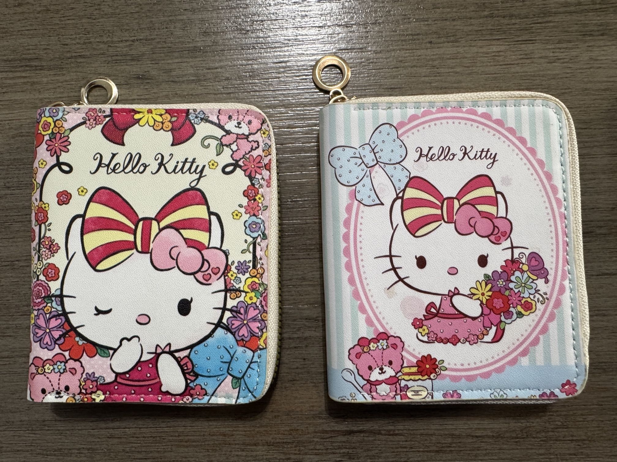 Hello Kitty or Mickey Small Wallet