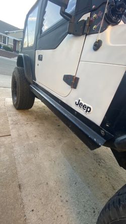 Jeep wrangler tj rock sliders
