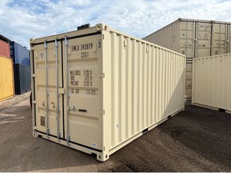 20 FOOT NEW 1-TRIP CONTAINER STD SHED,STORAGE,SHIPPING,CONEX