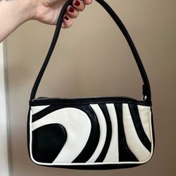 ASOS Black + White Shoulder Bag/ Handbag