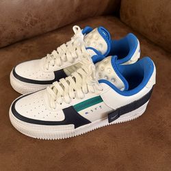 Nike Air Force 1 Type Green Blue Size 9 CQ2344-100