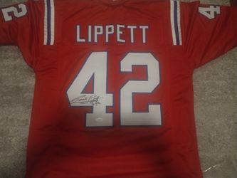 Ronnie LIPPETT SIGNED JERSEY 