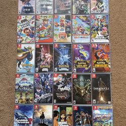 Nintendo Switch Games (read description)