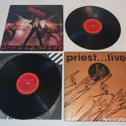 Judas Priest Priest Live! Unleashed East LPs Vinyl Used Record