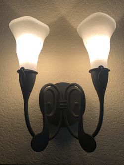 Hanging Light and Sconce