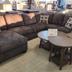 3pc Sectional with Chaise $49 DOWN