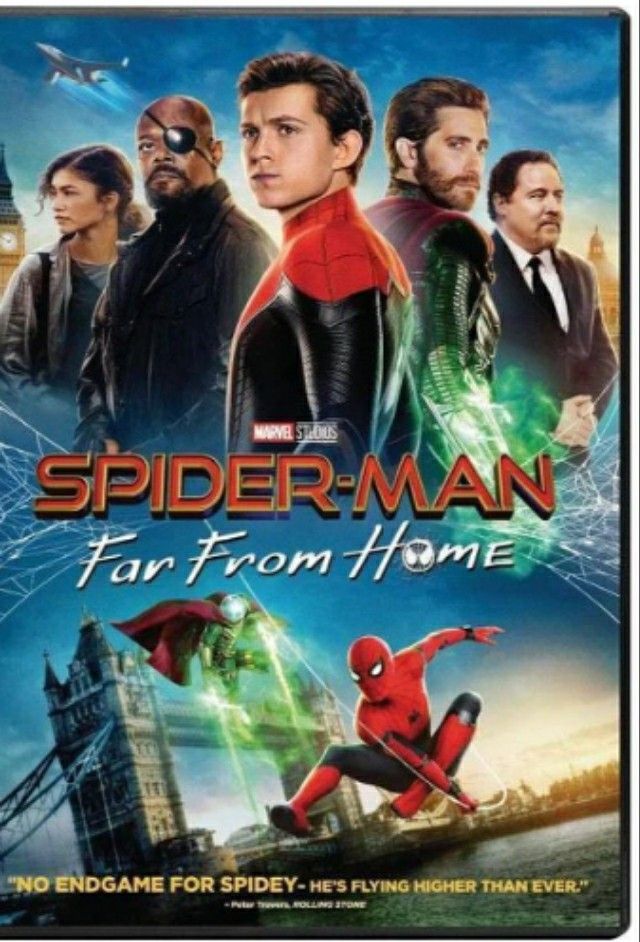 Spiderman Far From Home new unopened dvd