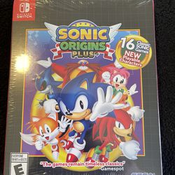 Sonic Origins Plus Nintendo Switch 