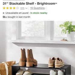 31'' Stackable Shelf - Brightroom From Target