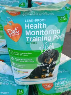 30 XL Leak proof health monitoring  training pads