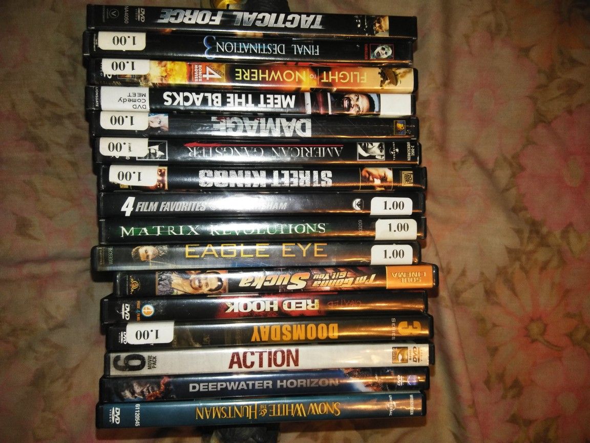 133 DVDs great condition