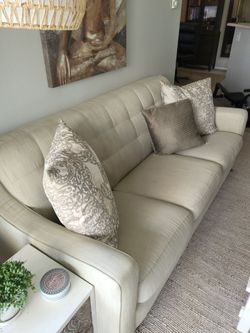 Linen Sofa