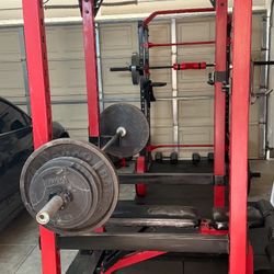 Body Solid Power Rack With Bench