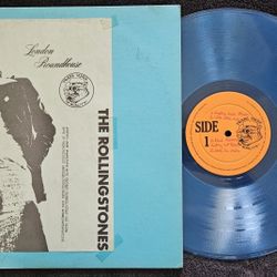 The Rolling Stones- London Roundhose -1974 - Blue  Vinyl LP 