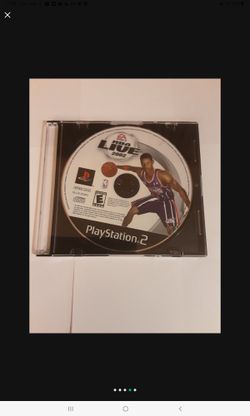 NBA LIVE for Sony Playstation 2